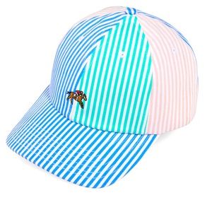 Vineyard Vines Kentucky Derby Striped Horse Baseball Hat unisex NWT color block